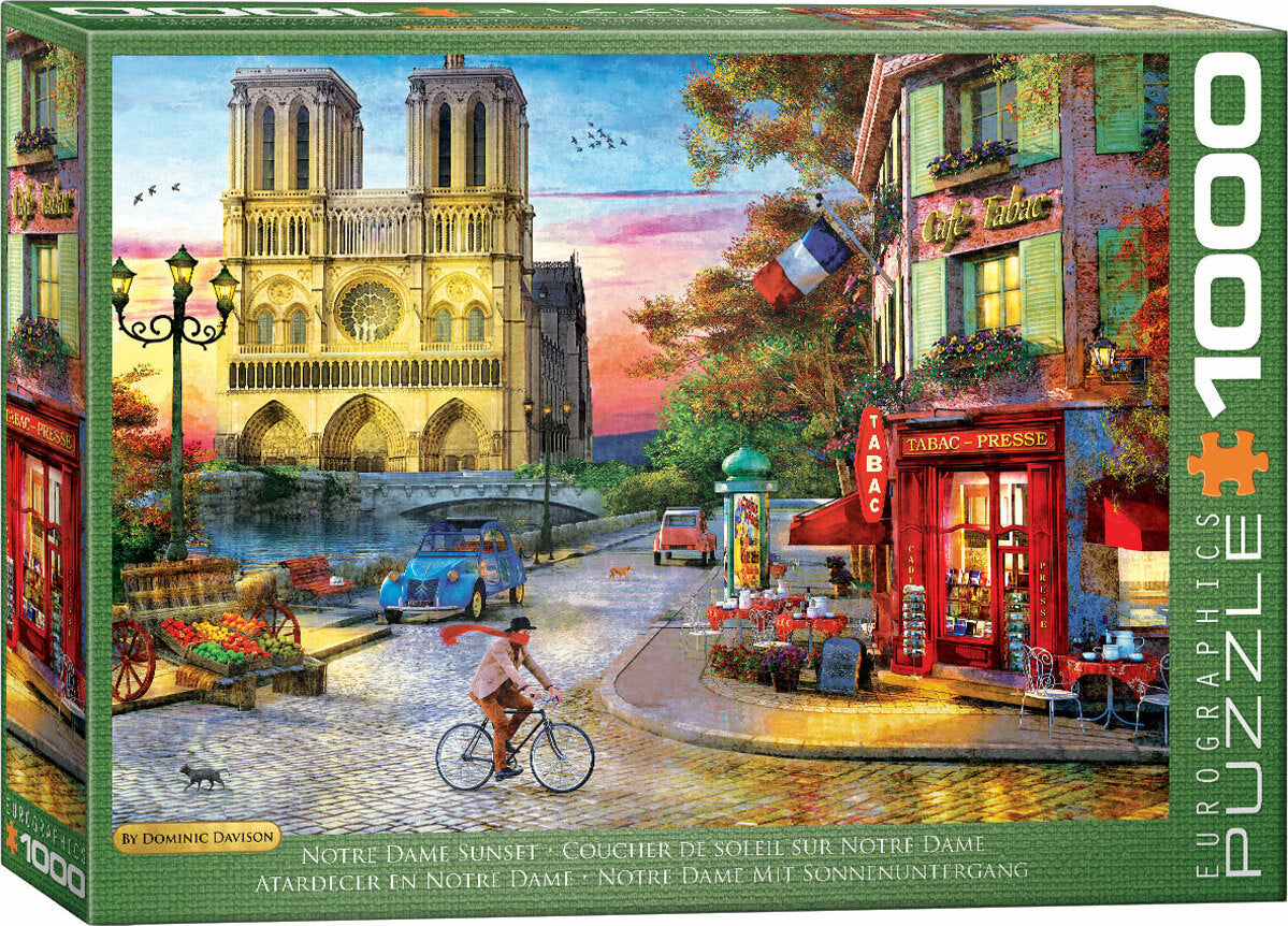 Notre Dame 1000-Piece Puzzle