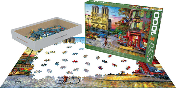 Notre Dame 1000-Piece Puzzle