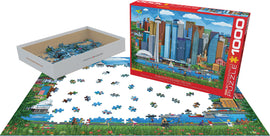 Toronto by Jasper Tompson 1000-Piece Puzzle