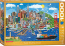 San Francisco by Jasper Tompson 1000-Piece Puzzle