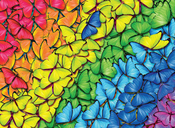 Butterfly Rainbow 1000-Piece Puzzle
