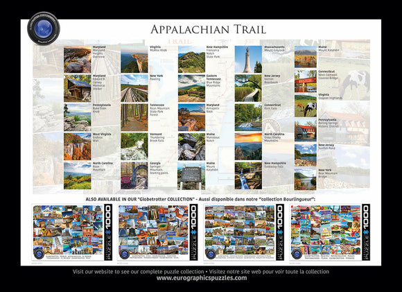 Appalachian Trail 1000-Piece Puzzle