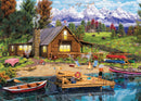 Mountain Cabin 1000-piece Puzzle