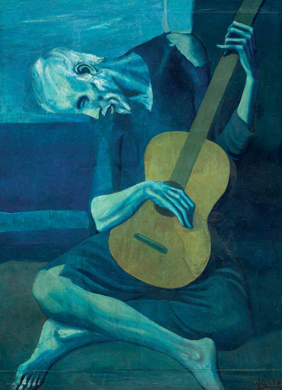 The Old Guitarrist by Pablo Picasso 1000-Piece Puzzle