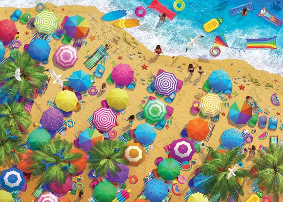 Beach Summer Fun 1000-Piece Puzzle Puzzle