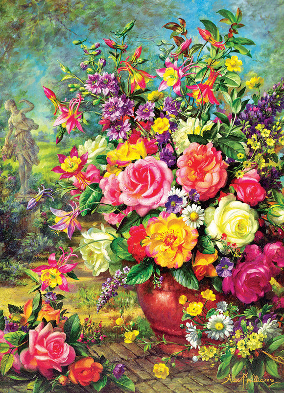 Flower Bouquet 1000-Piece Puzzle Puzzle