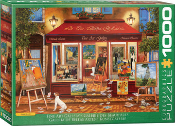 Fine Art Gallery by Guido Borelli 1000-Piece Puzzle Puzzle