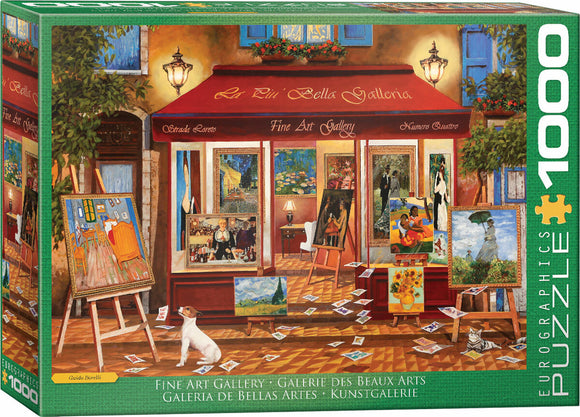 Fine Art Gallery by Guido Borelli 1000-Piece Puzzle Puzzle