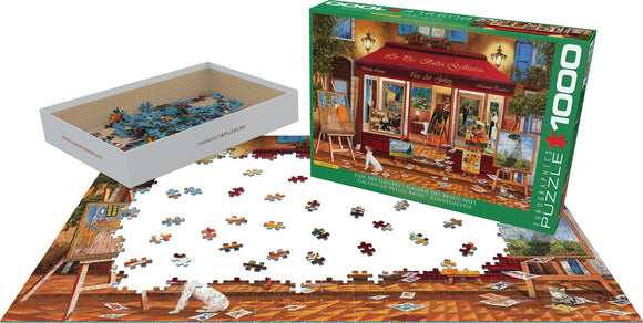 Fine Art Gallery by Guido Borelli 1000-Piece Puzzle Puzzle