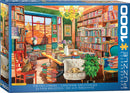 The Old Library by Guido Boerlli 1000-Piece Puzzle Puzzle