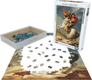 Napoleon Crossing the Alps by Jacques Louis David 1000-Piece Puzzle Puzzle