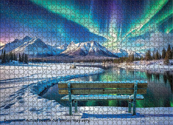 Aurora Borealis, Yukon 1000-Piece Puzzle