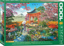 Japanese Spring Garden by Dominic Davison 1000-Piece Puzzle