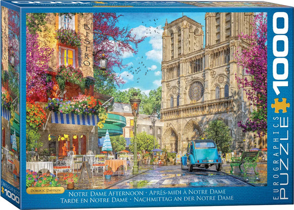 Notre Dame Afternoon by Dominic Davison 1000-Piece Puzzle