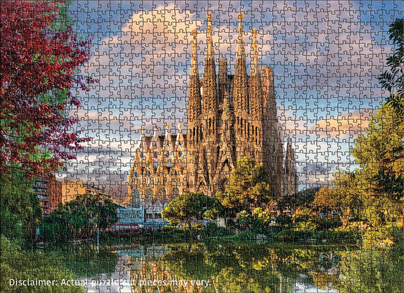 Sagrada Famila, Barcelona 1000-Piece Puzzle