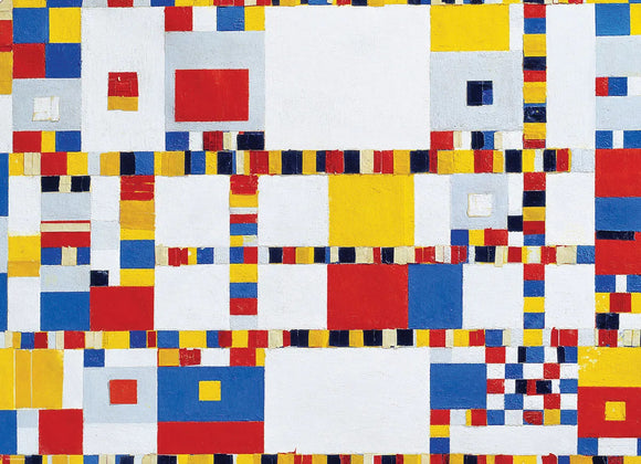 Victory Boogie Woogie (Detail) by Piet Mondrian 1000-Piece Puzzle