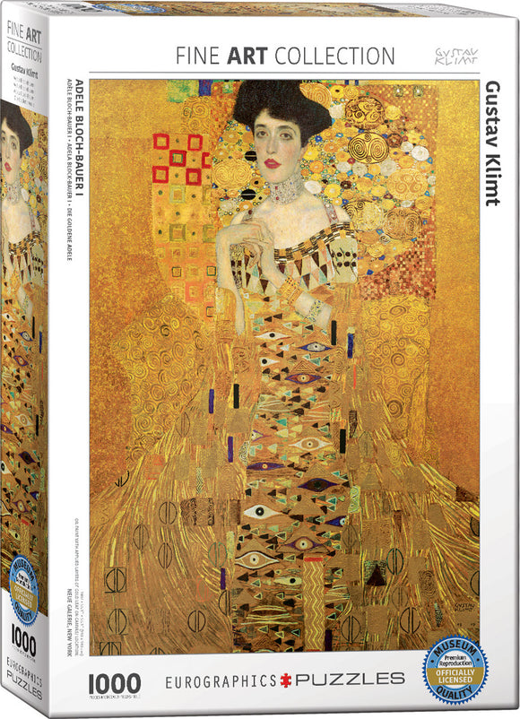 Adele Bloch-Bauer I by Gustav Klimt 1000-Piece Puzzle 