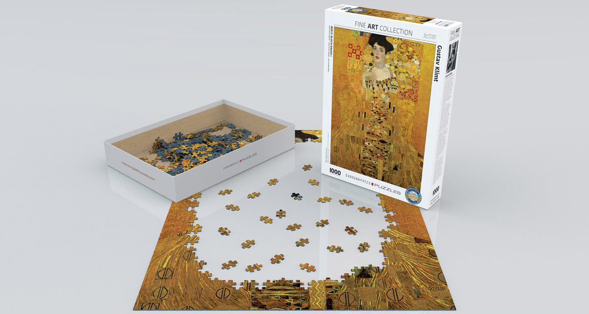 Adele Bloch-Bauer I by Gustav Klimt 1000-Piece Puzzle 