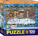 Hockey -Spot  and Find 100-Piece Puzzle