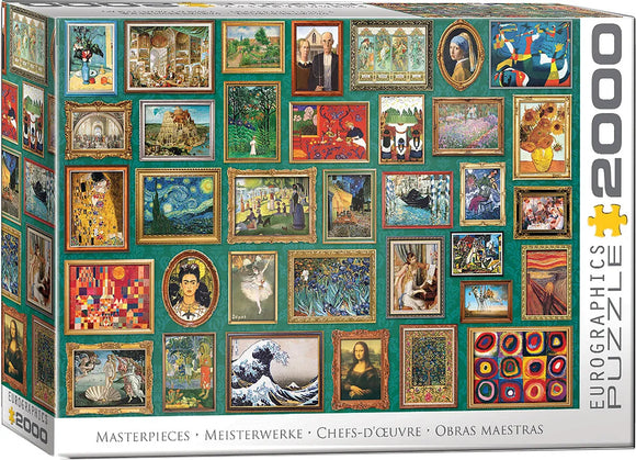 Fine Art Masterpieces 2000-Piece Puzzle