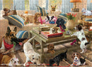 Living Room Pups by Robert Giordano 300-Piece Puzzle