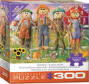 Friendly Scarecrows by Eduoard 300-Piece Puzzle