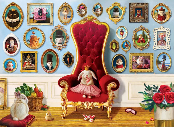 Princess Bunny by Lucia Heffernan 500-Piece Puzzle