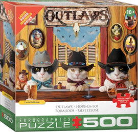 Outlaws by Lucia Heffernan 500-Piece Puzzle