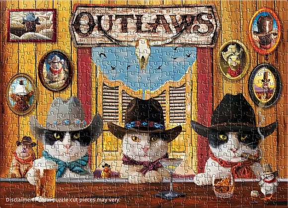 Outlaws by Lucia Heffernan 500-Piece Puzzle