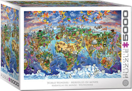 World Wonders 5000-Piece Puzzle Puzzle