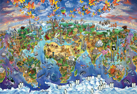 World Wonders 5000-Piece Puzzle Puzzle