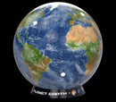 Planet Earth Round Tin with  550-Piece Puzzle Puzzle