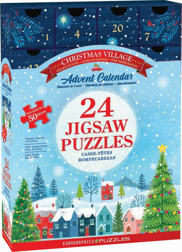 Christmas Village Advent Calendar