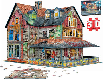 Haunted House 3D puzzle - 1100pc