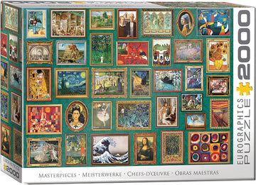 Masterpieces 2000 piece Puzzle box