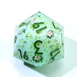 Floral Notes - Oversized Acrylic D20