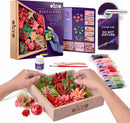OKTO Sensory Art 3D Woodcraft "Passion" – Succulent Craft Kit