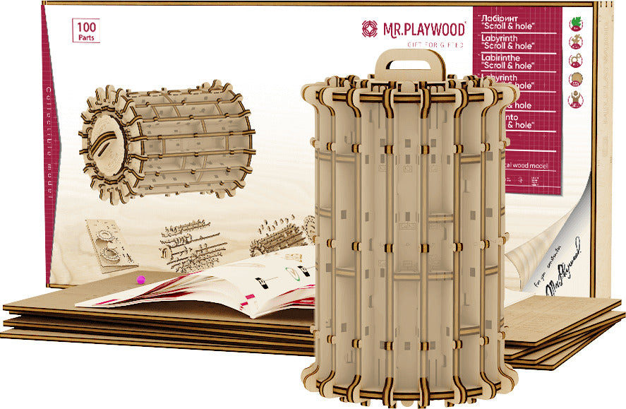 MECHANICAL LABYRINTH SCROLL&HOLE
