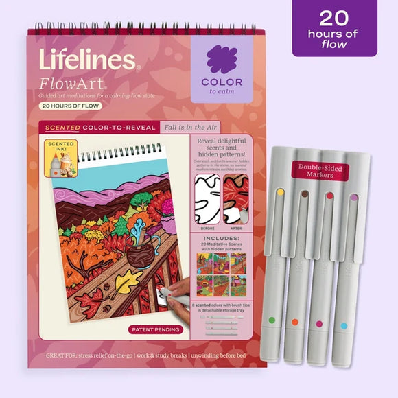 Lifelines FlowArt Scented Color-to-Reveal Fall is in the Air