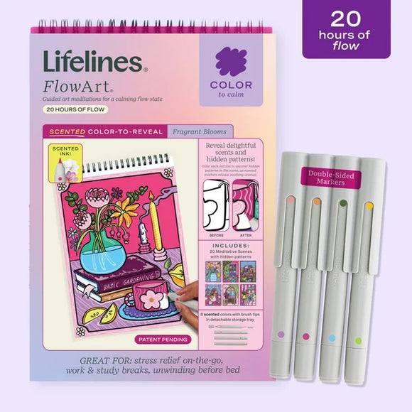 Lifelines FlowArt Scented Color-to-Reveal Fragrant Blooms