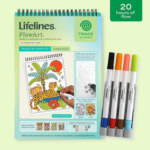 Lifelines FlowArt Trace-by-Groove Jungle Oasis