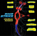 Ring Strike is a vibrant red and blue bow and arrow set designed for outdoor play. It features aerodynamic fins for long flight, strong bungee bands for distance, a power grip for steady drawing, and removable quiver to hold four arrows. With built-in whistle arrows that scream as they soar, this bow and arrow set promotes active play and precision shooting.