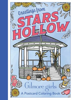 Gilmore Girls Postcard Coloring Book