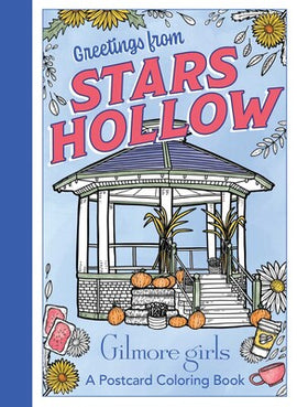 Gilmore Girls Postcard Coloring Book