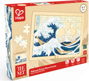 box front of Hokusai the Great Wave puzzle