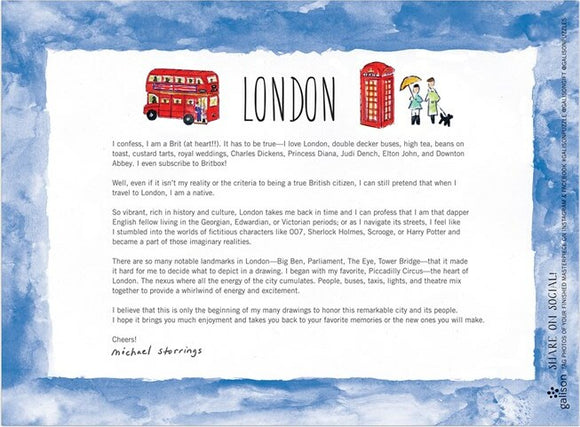 London By Michael Storrings 1000 Piece Puzzle