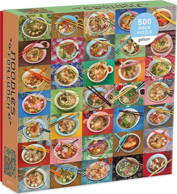 picture of puzzle box for noodles for unch