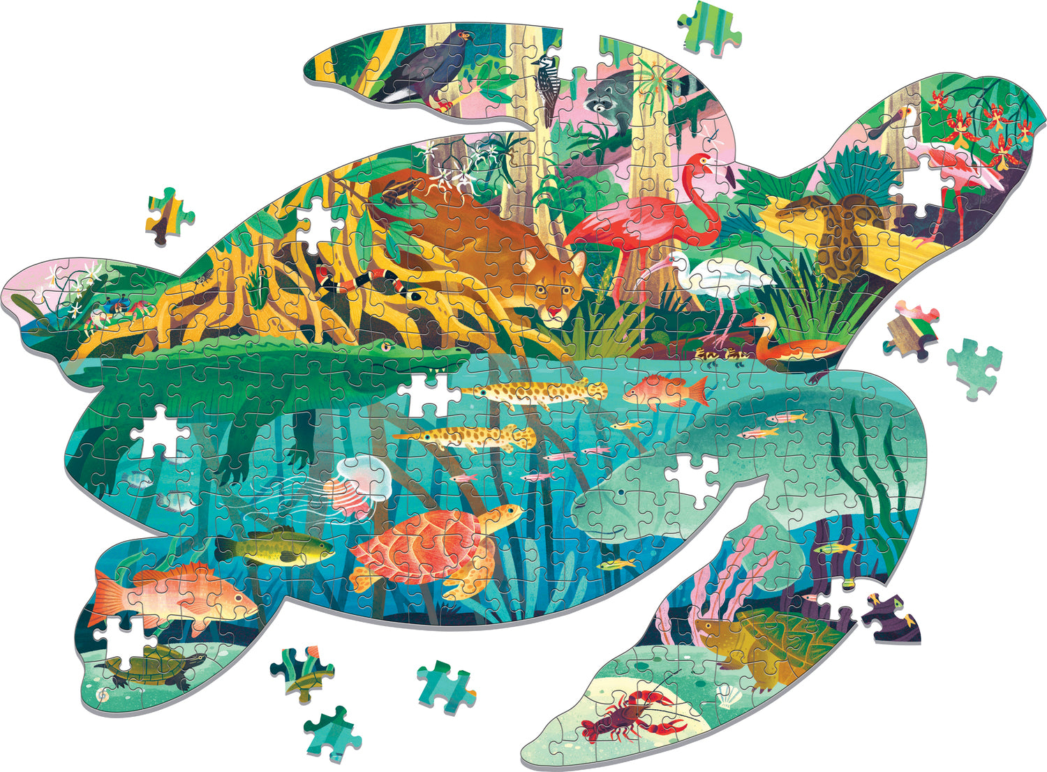 Wetlands Shaped Puzzle