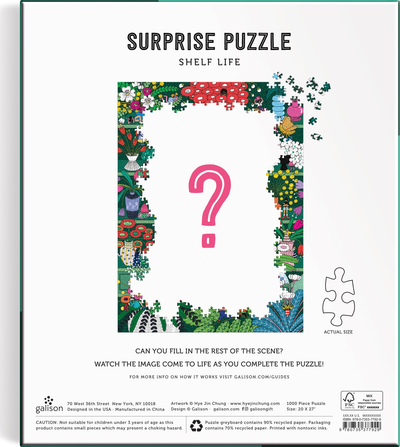 Shelf Life Suprise Puzzle