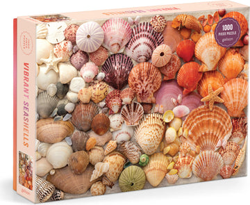 Vibrant Seashells 1000 Piece Puzzle